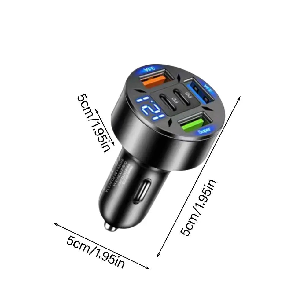 250W 5 Ports fast Car Charger