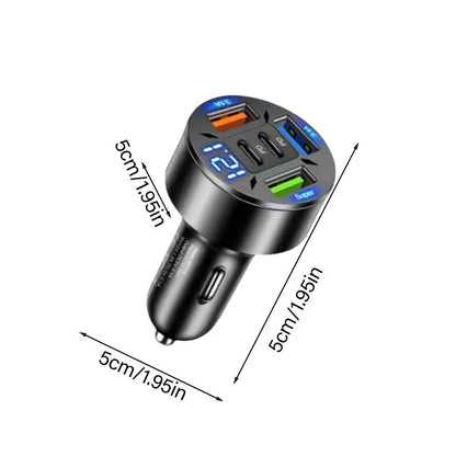 250W 5 Ports fast Car Charger