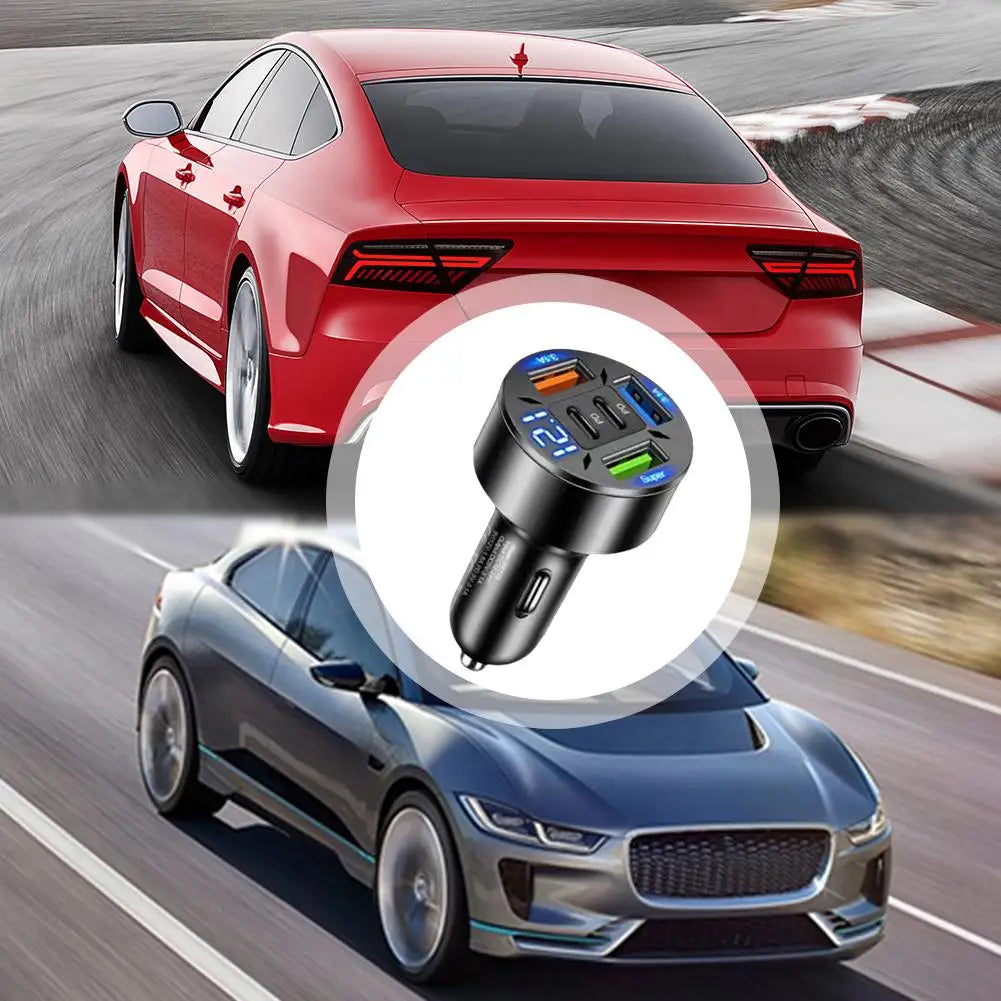 250W 5 Ports fast Car Charger
